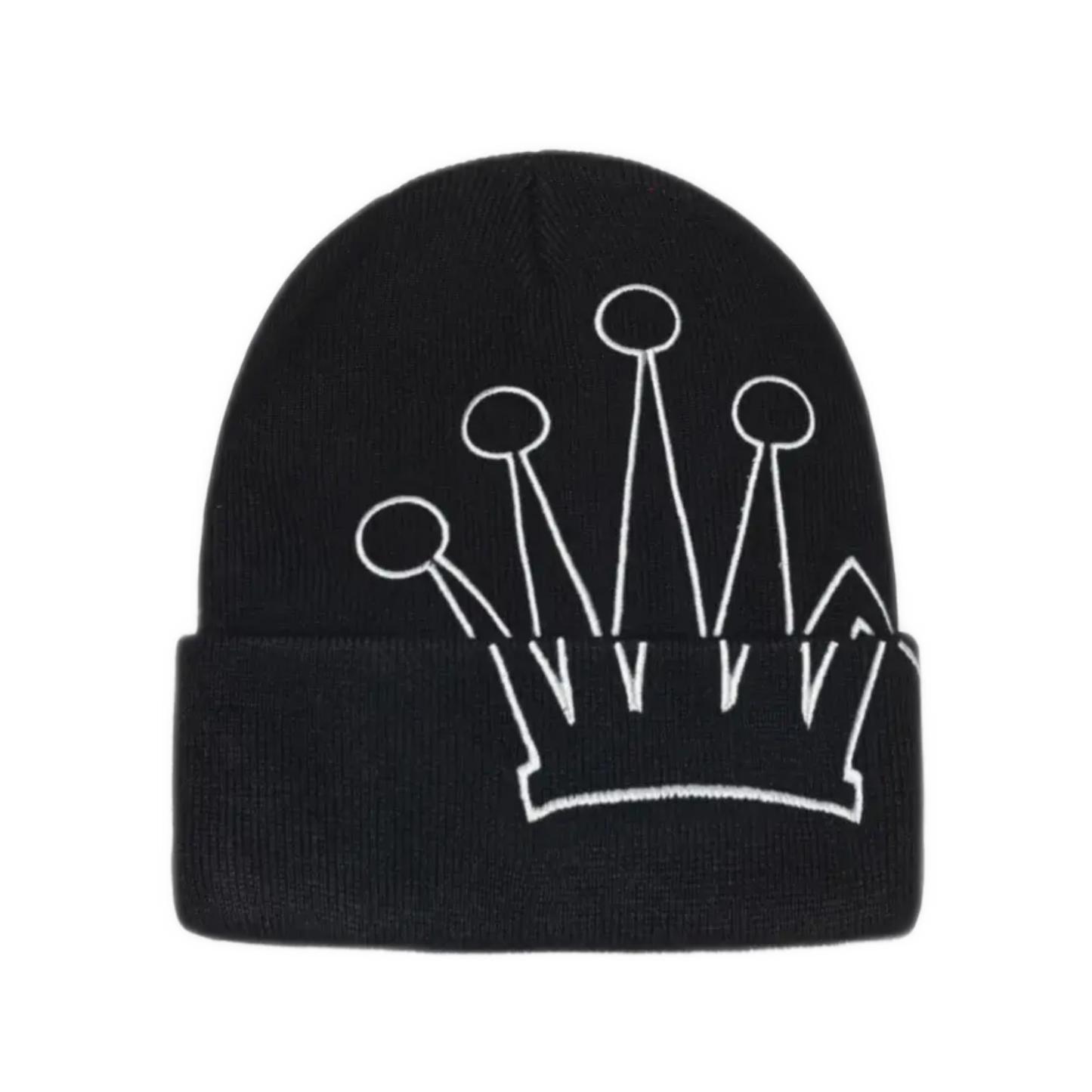 Stussy Crown Cuff Beanie - Black