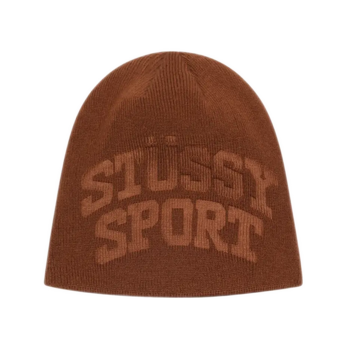 Stussy Debossed Stussy Sport Skullcap Beanie - Brown