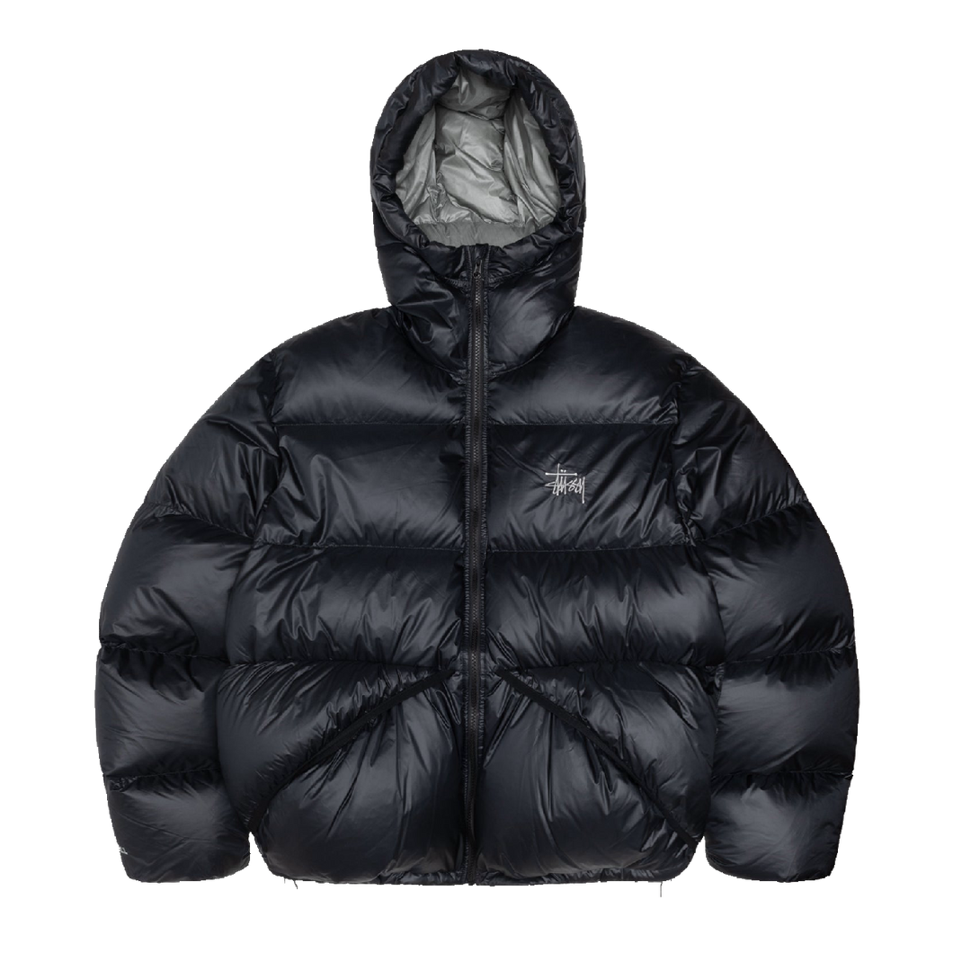 Stussy Micro Ripstop Down Parka - Phantom Black