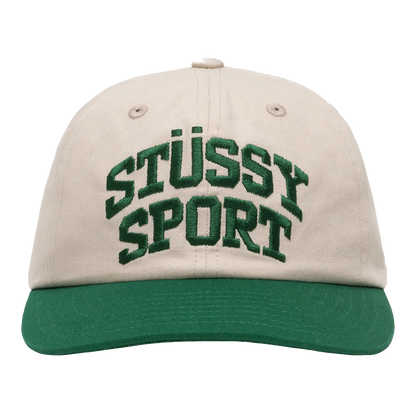 Stussy Sport Snapback Cap - Natural