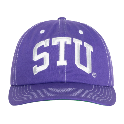 Stussy Stu Arch Strapback Cap - Purple