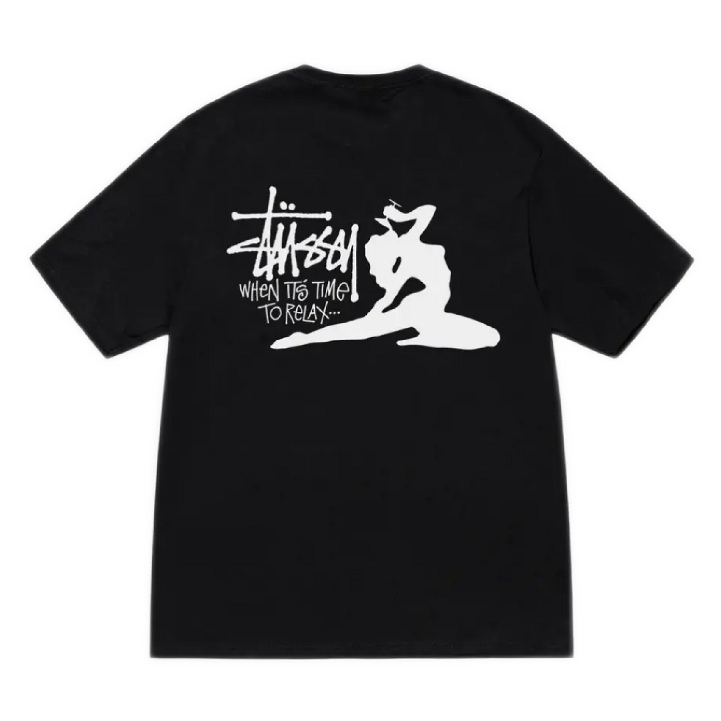 Stussy Relax Tee - Black