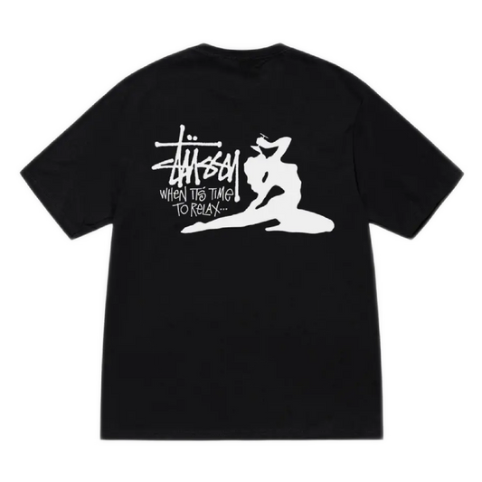 Stussy Relax Tee - Black