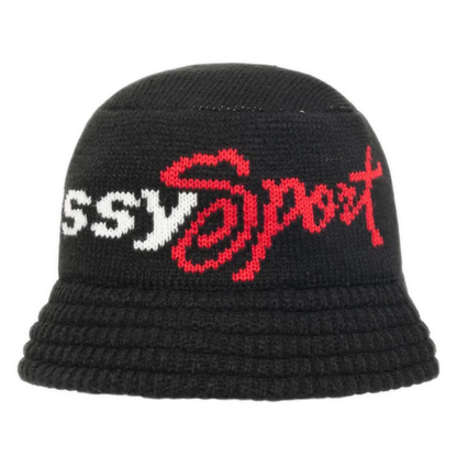 Stussy Knit Bucket Hat Stussy Sport - Black