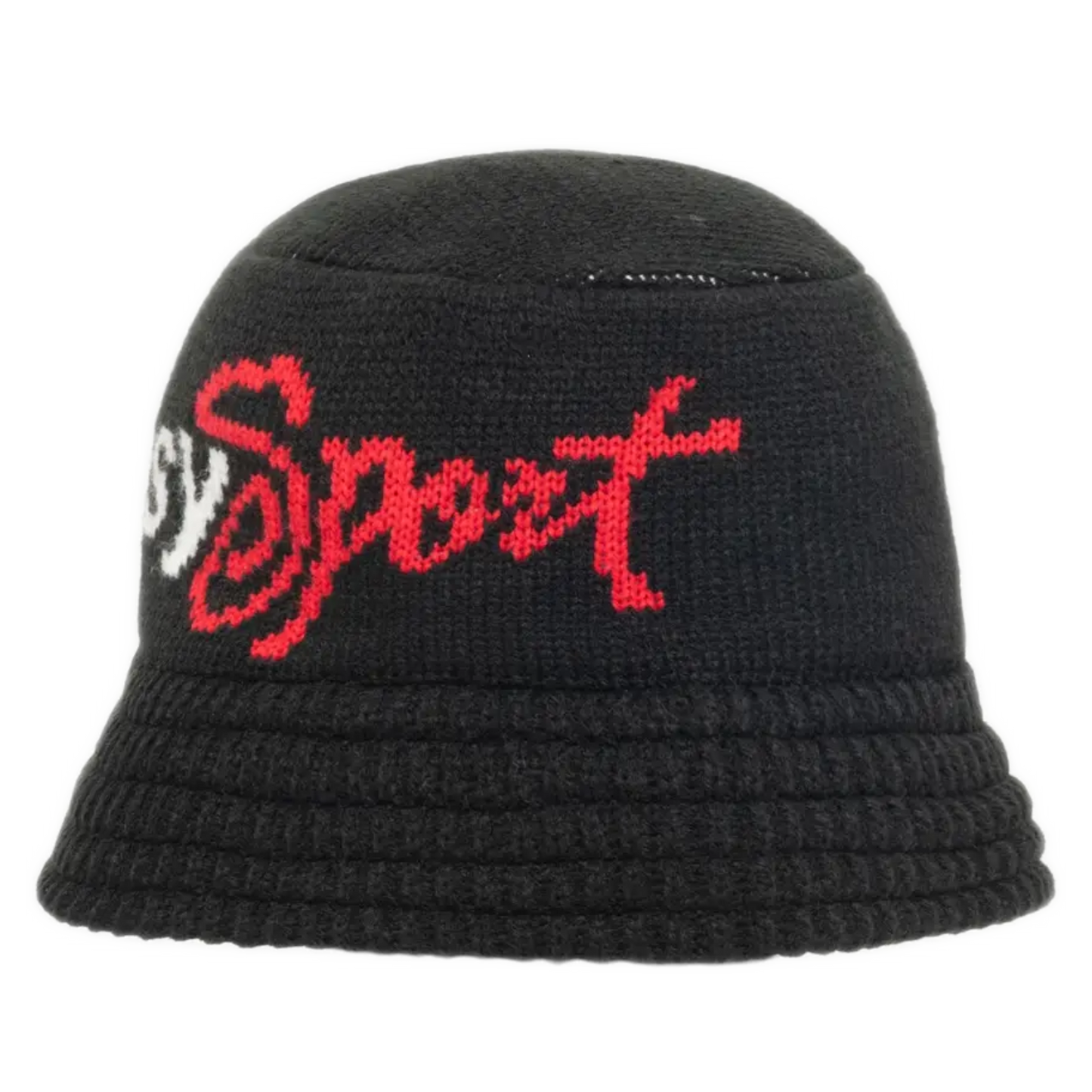 Stussy Knit Bucket Hat Stussy Sport - Black