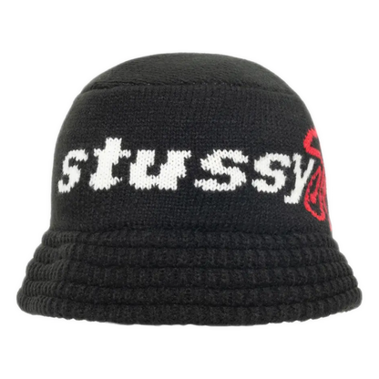 Stussy Knit Bucket Hat Stussy Sport - Black