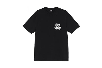 Stussy Dice Pigment Dyed Tee - Black