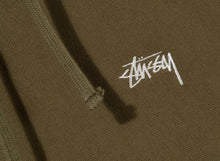 Load image into Gallery viewer, Stussy Stock Logo Hoodie - Olive