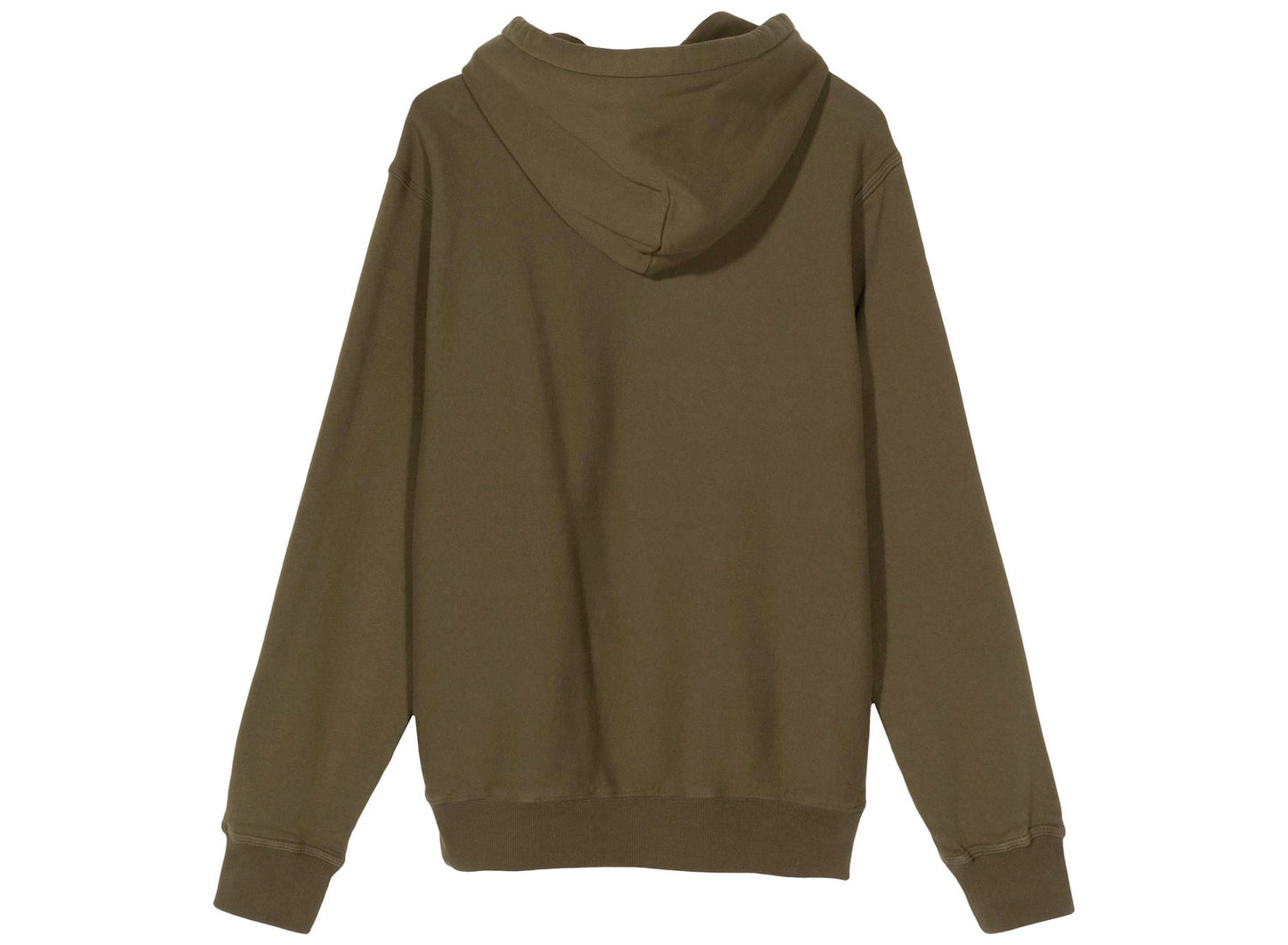 Stussy Stock Logo Hoodie - Olive