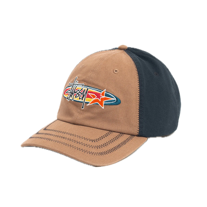 Stussy Low-Profile Oval Star Cap - Brown