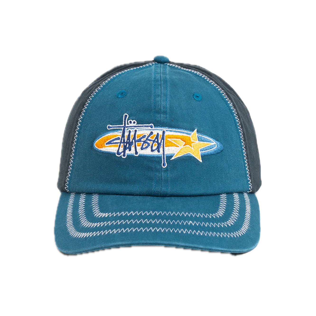 Stussy Low-Profile Oval Star Cap - Blue