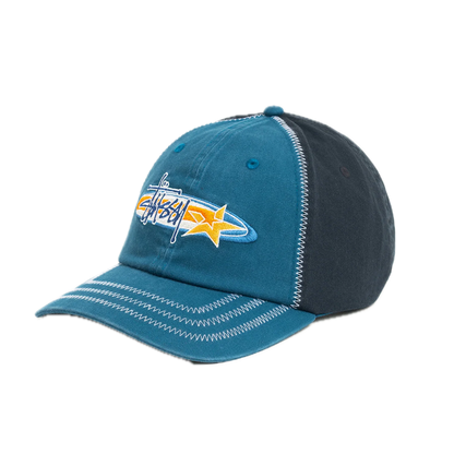 Stussy Low-Profile Oval Star Cap - Blue