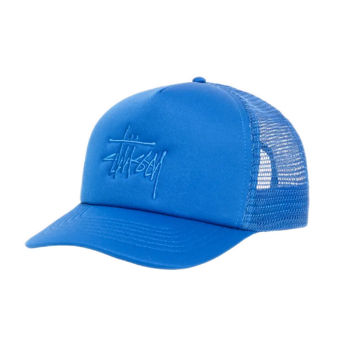 Stussy Big Basic Trucker Cap - Sport Blue