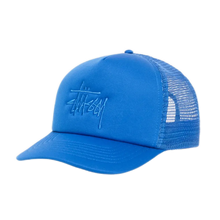 Load image into Gallery viewer, Stussy Big Basic Trucker Cap - Sport Blue