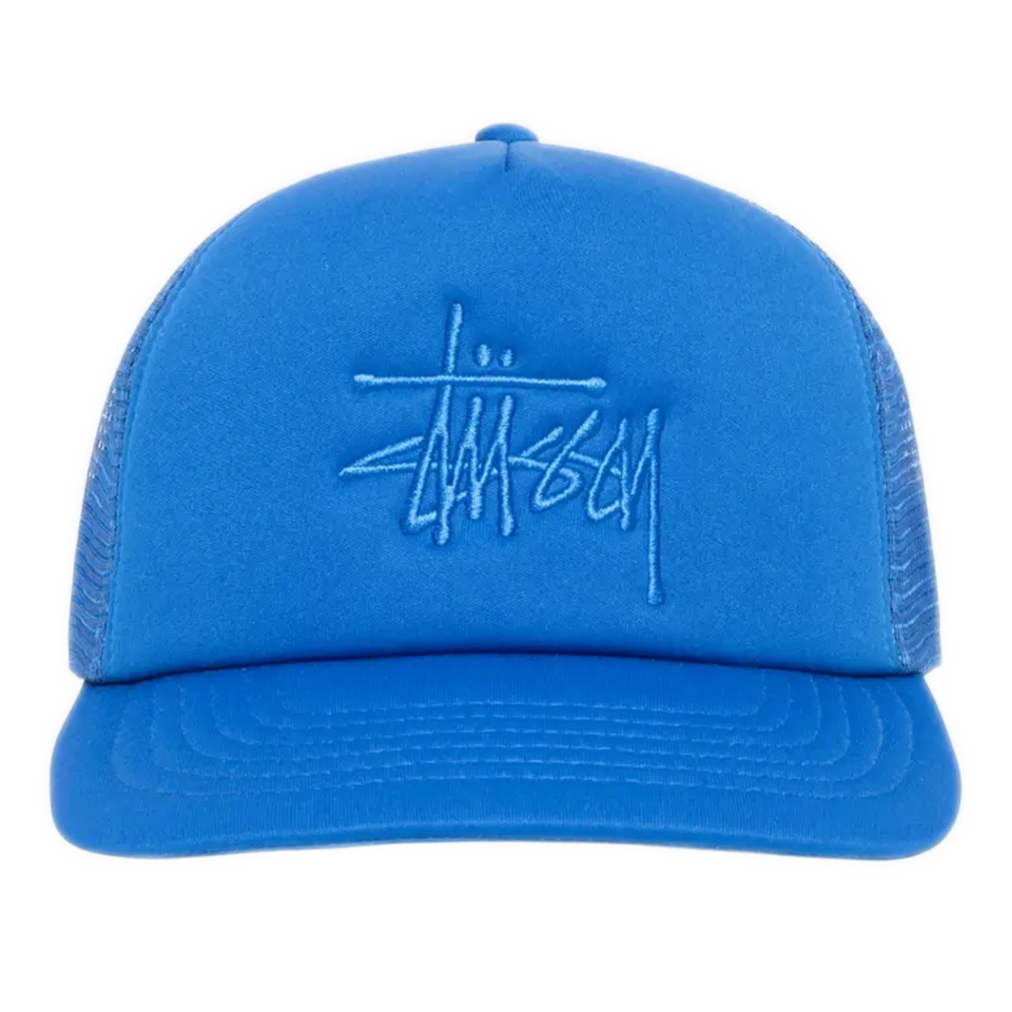 Stussy Big Basic Trucker Cap - Sport Blue