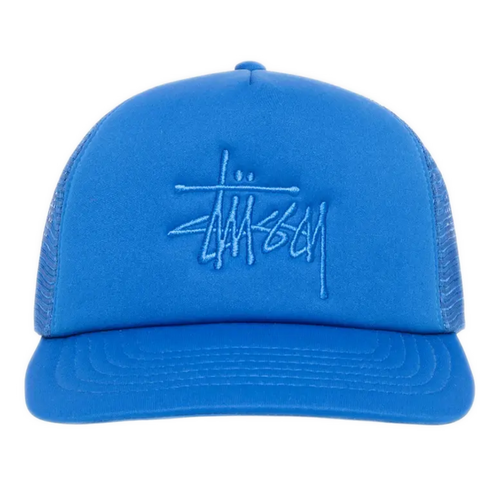 Stussy Big Basic Trucker Cap - Sport Blue