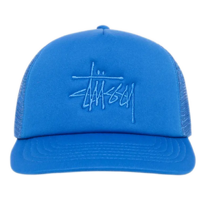 Stussy Big Basic Trucker Cap - Sport Blue