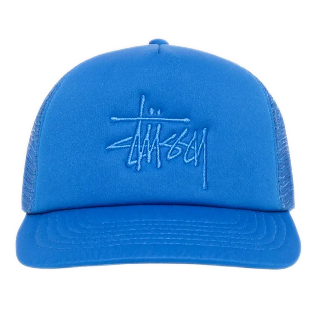 Stussy Big Basic Trucker Cap - Sport Blue