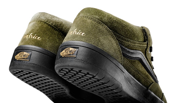 Vans Zahba Mid Beatrice Domond - Dark Olive/Black