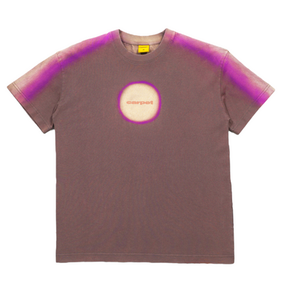 Carpet Company Sunburst Tee - Charcoal/Pink