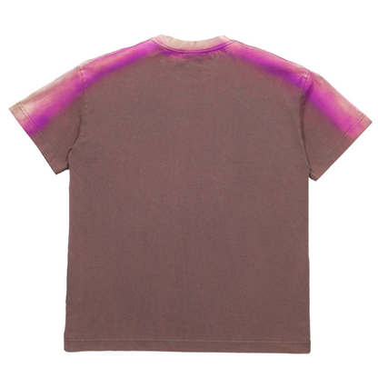 Carpet Company Sunburst Tee - Charcoal/Pink