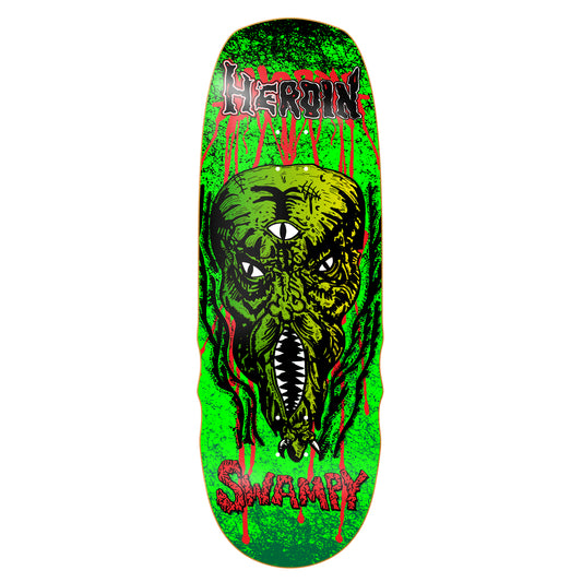 Heroin Swampy K02 Slime Face Deck - 10.6