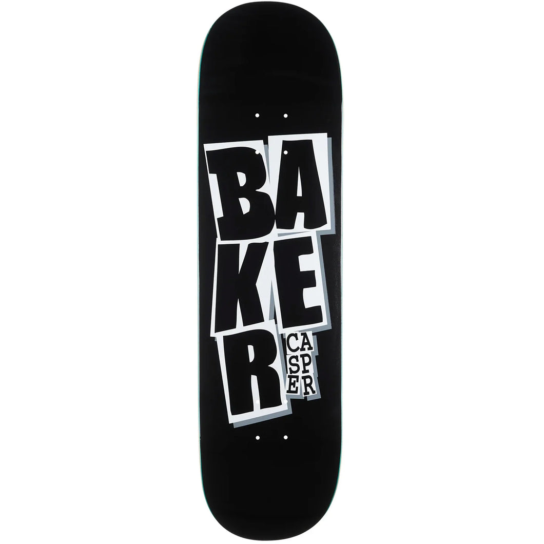 Baker Brooker Stacked Black B2 Deck - 8.5