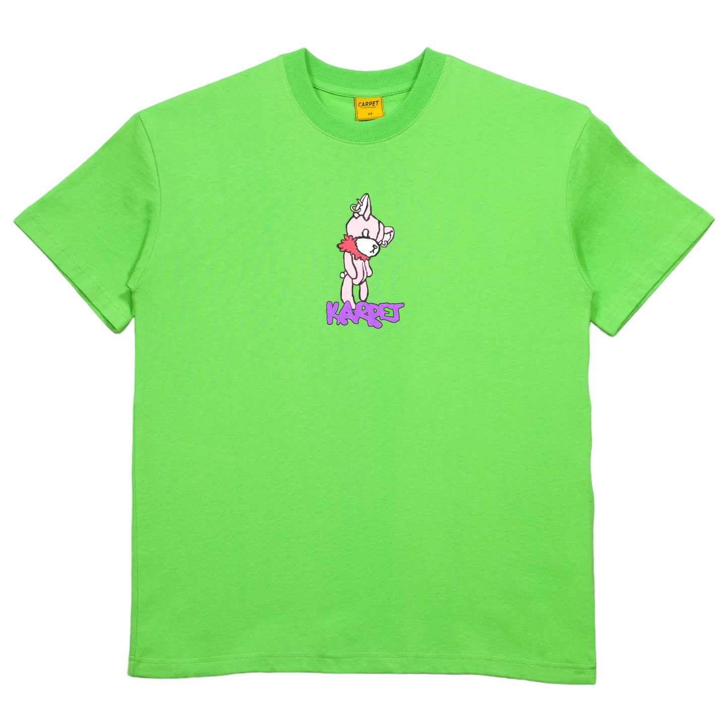 Carpet Company Teddy Bear Tee - Slime Green