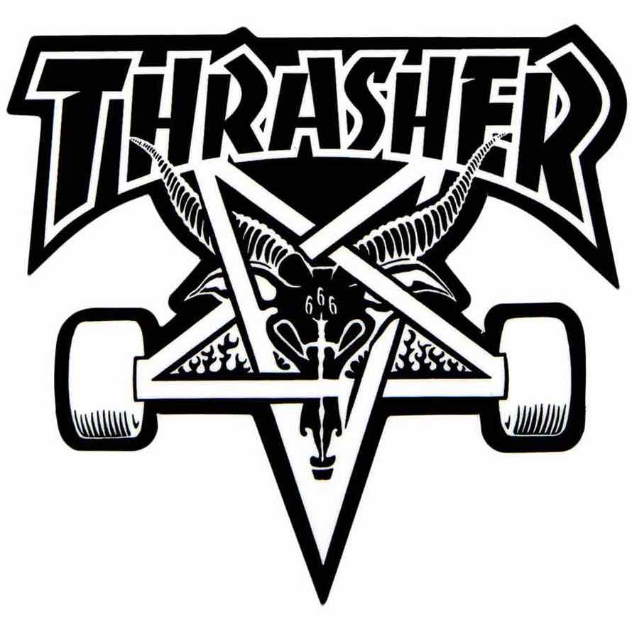 Thrasher Magazine Skategoat Sticker
