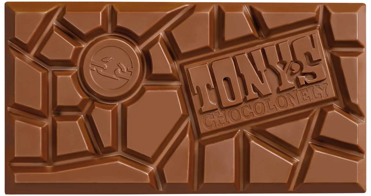 Tony's Chocolonely Caramel Sea Salt Milk Chocolate Bar