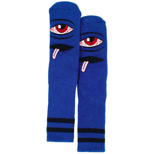 Toy Machine Bloodshot Eye Socks - Blue