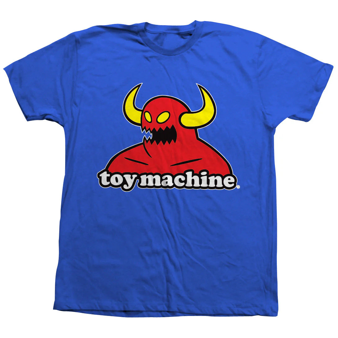 Youth Toy Machine Monster Tee - Blue
