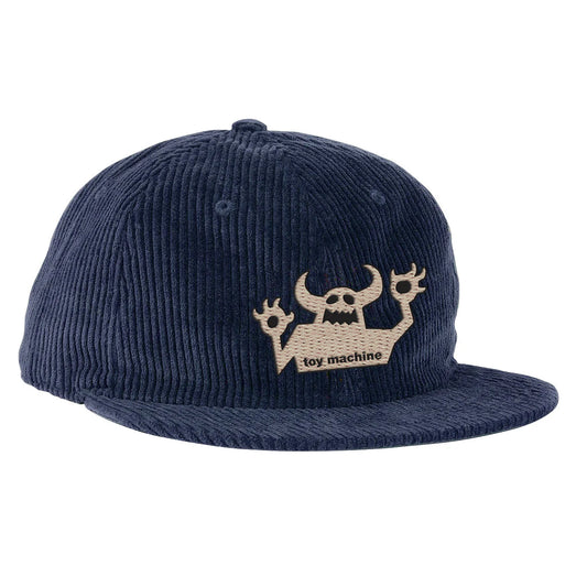 Toy Machine OG Monster Corduroy Hat - Navy