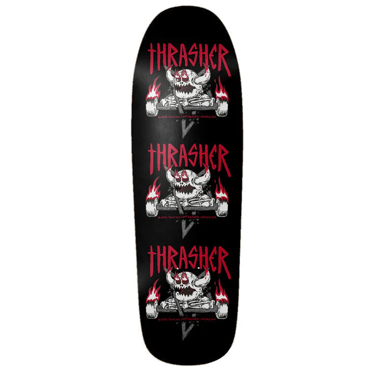 Toy Machine X Thrasher Monster-Gram Shaped Deck - 9.5
