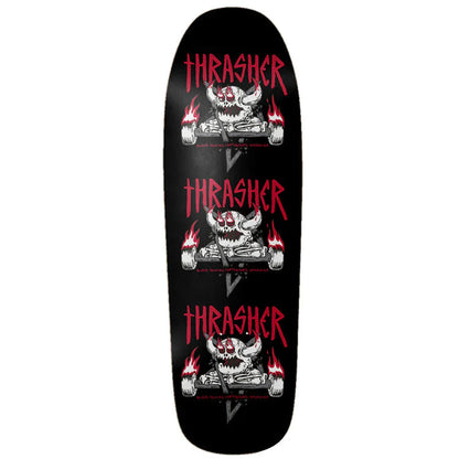 Toy Machine X Thrasher Monster-Gram Shaped Deck - 9.5