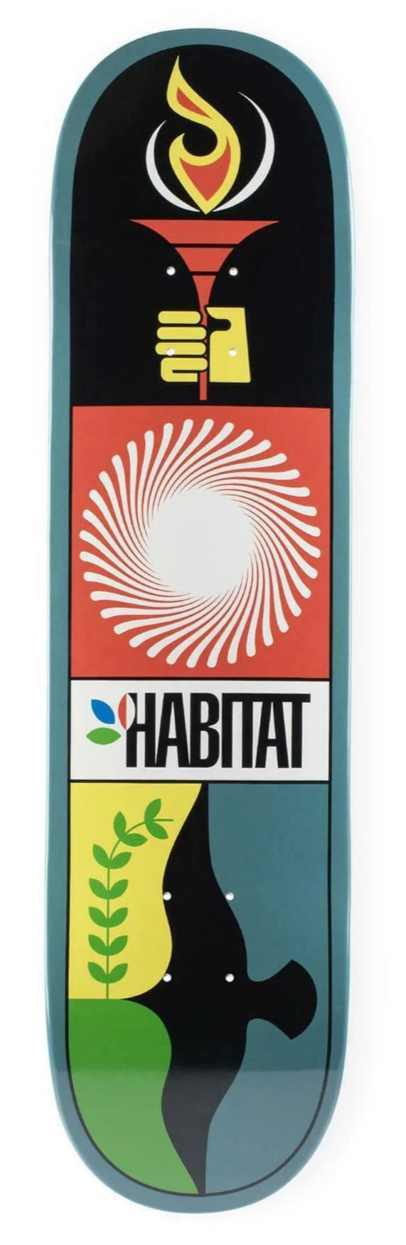 Habitat Torch Terratone Dipped Deck - 8.25
