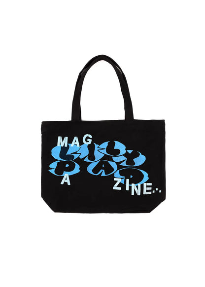 Lilypad MAG-A-ZINE 20L Canvas Zipper Tote - Black