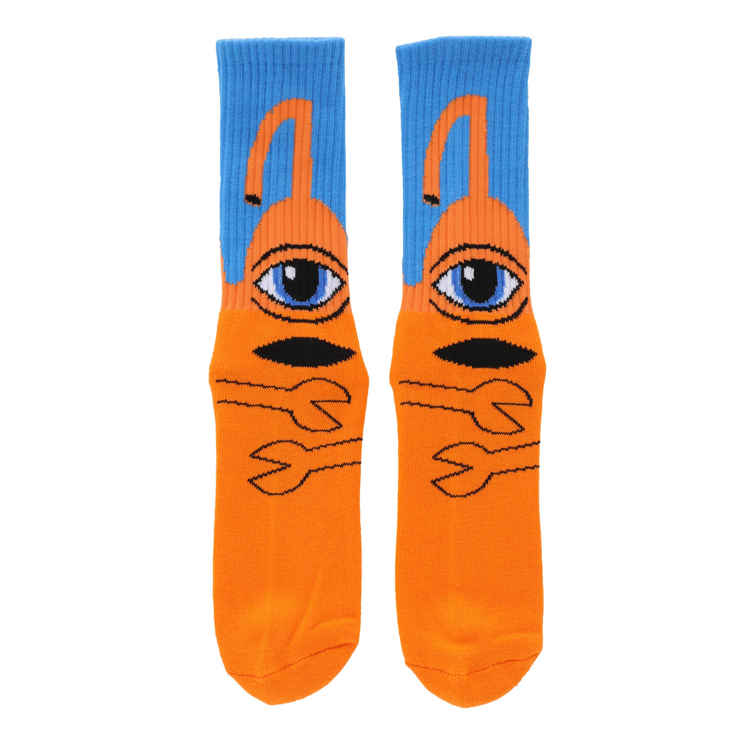 Toy Machine Sect Hug Socks - Orange