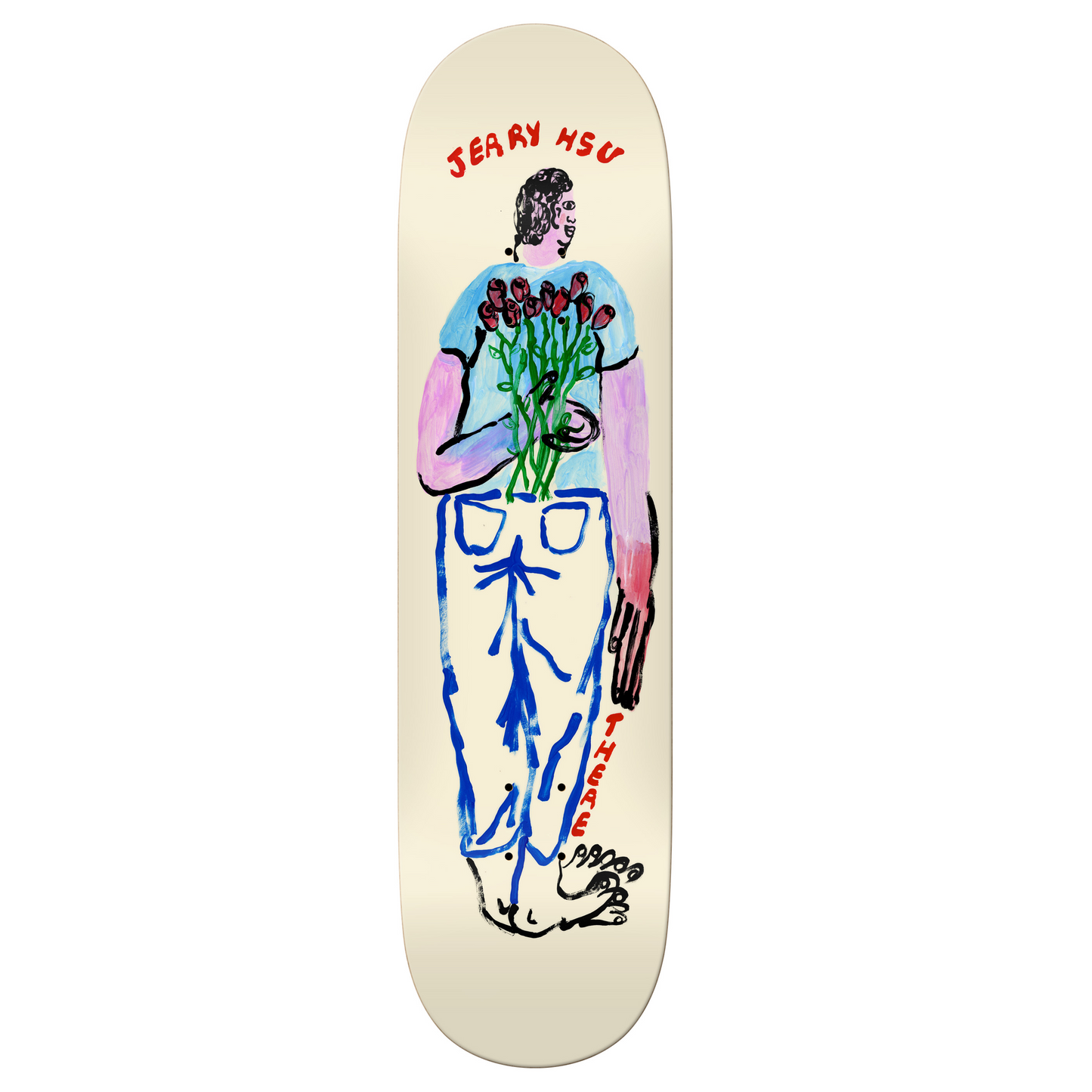 There Jerry Hsu ILYSM Skate Shop Day Guest Deck - 8.25