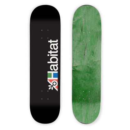 Habitat Transit Logo Black Deck - 8.25"