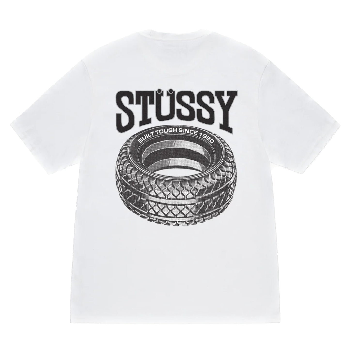 Stussy Tough Tread Tee - White