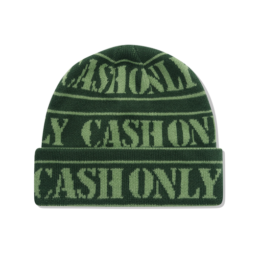 Cash Only Trespass Beanie - Forest