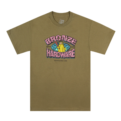 Bronze 56K Troglodyte Tee - Military Green