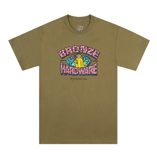 Bronze 56K Troglodyte Tee - Military Green