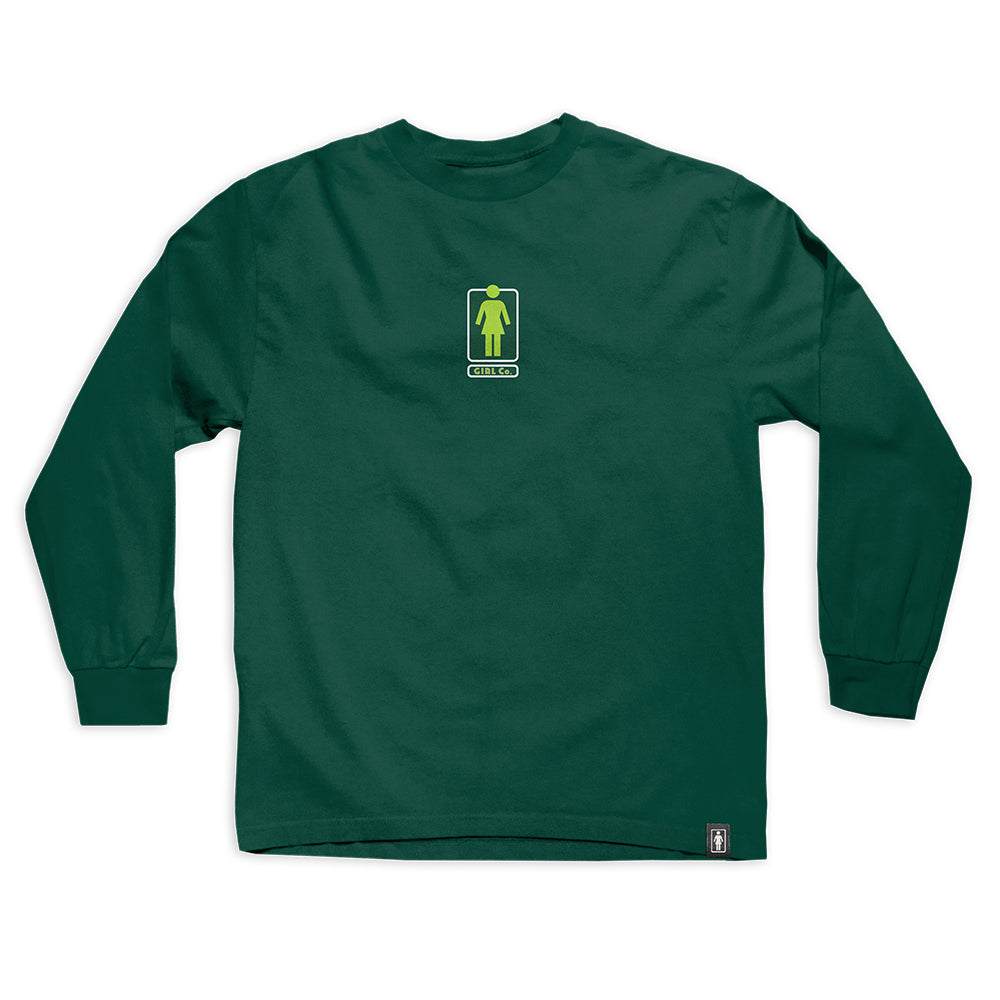 Girl 93 Til Lovers OG Longsleeve Tee - Forest Green