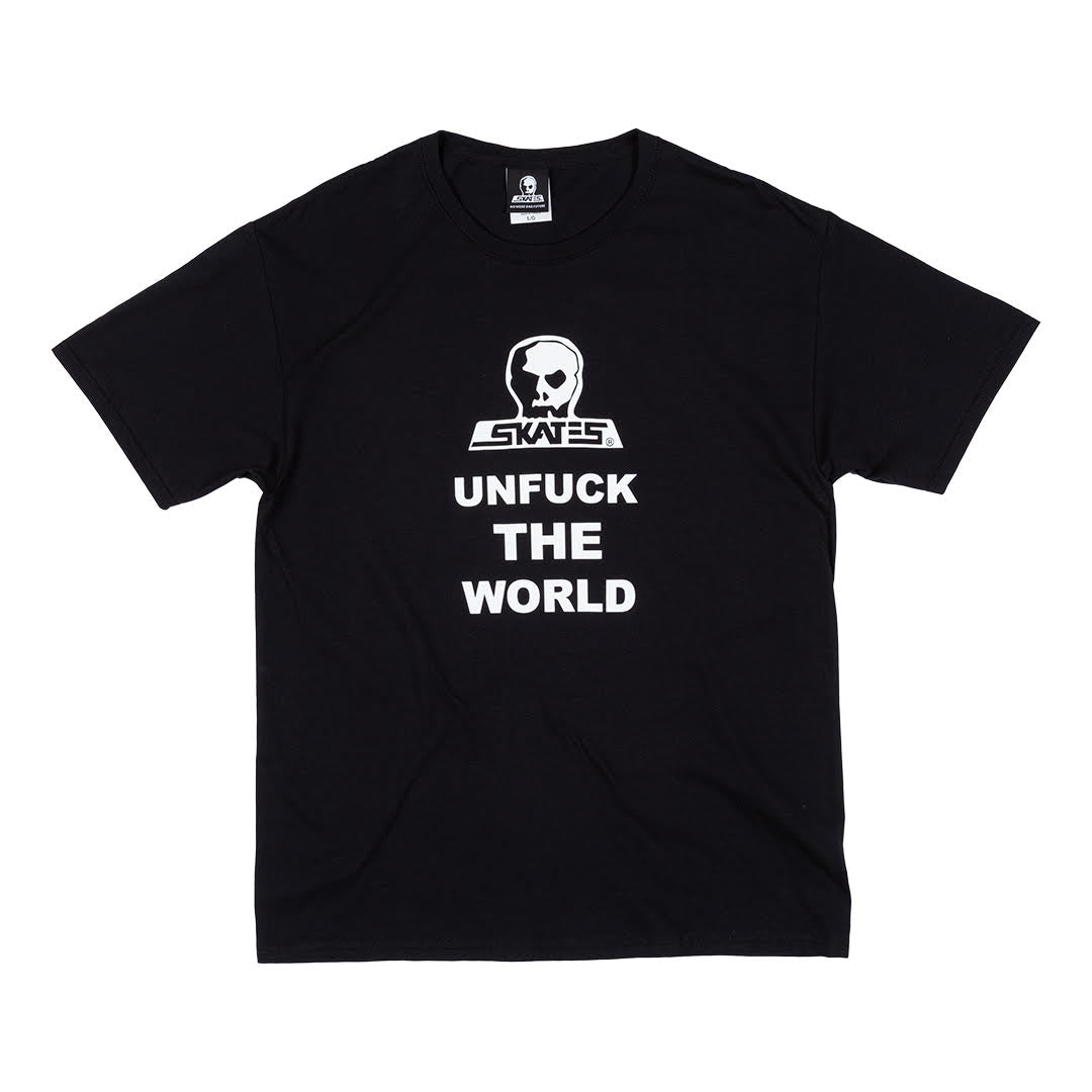 Skull Skates Unfuck Tee - Black