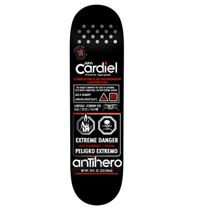 Antihero Cardiel Fueled Up Deck - 8.62