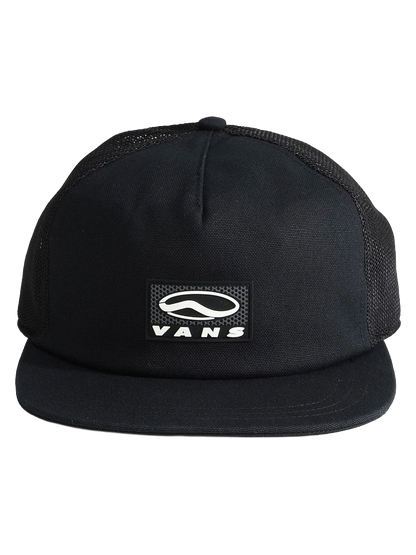 Vans Sidestripe Unstructured Trucker Hat - Black