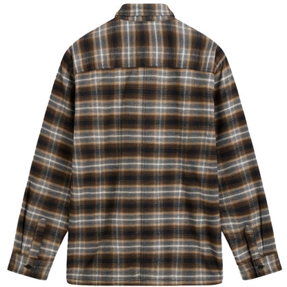 Vans Montwood Zip Flannel - Black/Sepia