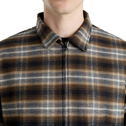 Vans Montwood Zip Flannel - Black/Sepia